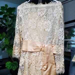 True Vintage Purity Lace Dress
